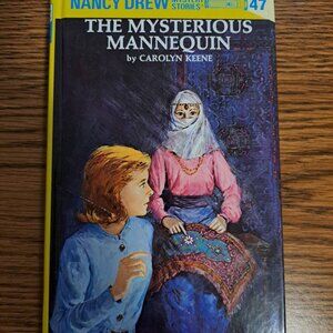 Nancy Drew Mystery Stories The Mysterious Mannequin by Carolyn Keene Hardbound